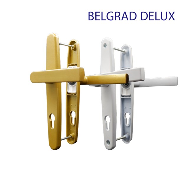 Дверная ручка алюминиевая Belgrad delux Каталог